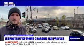 Les routes d'Ile-de-France chargées ce vendredi