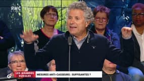 #GiletsJaunes "Arrêtons avec le gaz. C'est normal de l'utiliser !" @GWGoldnadel . #GGRMC 
