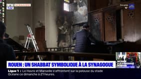 Rouen: un shabbat symbolique au lendemain de l'incendie criminel de la synagogue