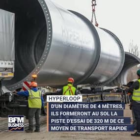 À Toulouse, Hyperloop TT installe un tube géant pour son train du futur