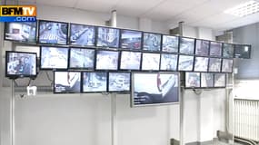 Le centre de vidéo-verbalisation à Saint-Mandé (Val-de-Marne), depuis lequel les policiers peuvent verbaliser les automobilistes.