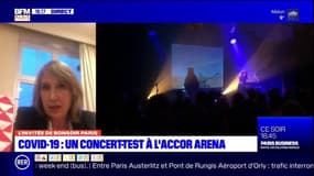 "On est plus que favorables": en charge de la Culture à Paris, Carine Rolland évoque le concert-test programmé à l'AccorHotels Arena en mars  