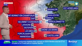 Météo Alpes du Sud: du soleil ce jeudi, jusqu'à 35°C à Manosque