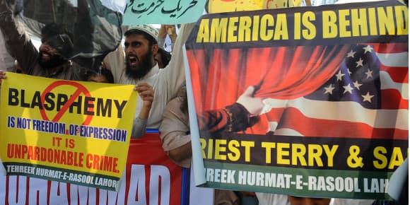 Des manifestations anti-américaines ont lieu dans les principales villes du Pakistan