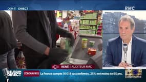Coronavirus: "Je vois des gens revenir dix fois dans la journée", un directeur de supermarché dénonce sur RMC