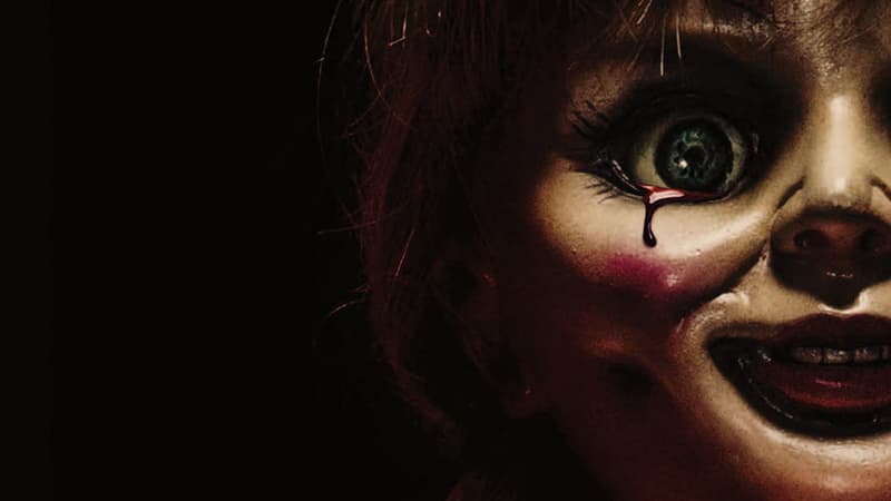 Affiche du film d'épouvante "Annabelle", en salles depuis le 8 octobre.