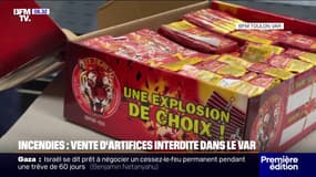 Incendies: la vente d'engins pyrotechniques interdite dans le Var en vue du 14-Juillet