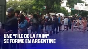  Argentine: plusieurs centaines de personnes forment une "file de la faim" 