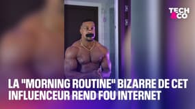 La "morning routine" bizarre de cet influenceur rend fou les réseaux sociaux