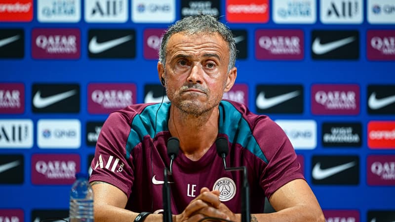 PSG: Luis Enrique se dit prêt à "perdre 50% de son salaire" pour ne plus avoir à parler à la presse