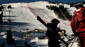 A la station de Courchevel, en Savoie, le 20 décembre 2021