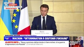 Emmanuel Macron: "La Russie a perdu sa crédibilité sur la scène internationale"