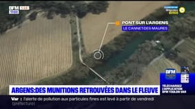 Argens: des munitions retrouvées dans le fleuve