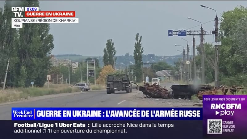 Selon Moscou, l'armée russe se rapproche de la ville de Koupiansk, dans l'Est de l'Ukraine
