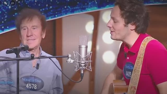 Alain Souchon et Vianney, candidats "surprise" de "Nouvelle Star" que M6, le 22 octobre 2017.