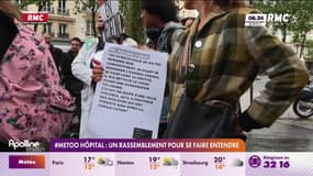 #MeToo hôpital: un rassemblement pour se faire entendre