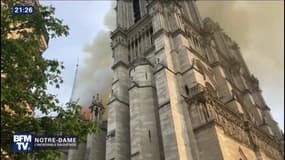 "Dès qu'on a vu Notre-Dame totalement embrasée, on s'est dit que ça allait être une intervention très longue et complexe", explique Myriam Chudzinski, pompier de Paris