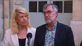 Le maire de Saint-Brévin-les-Pins (Loire-Atlantique) à sa sortie de Matignon