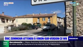 Alpes-de-Haute-Provence: Eric Zemmour attendu à Vinon-sur-Verdon ce week-end