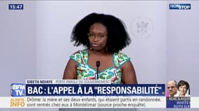 Sibeth Ndiaye appelle "à la responsabilité des enseignants" pour que les résultats du bac soient obtenus "dans les délais les plus brefs"