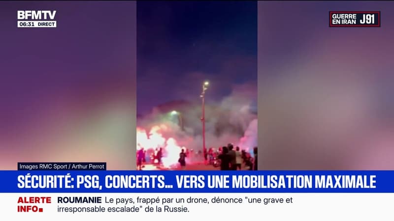 Circulation interdite sur les Champs Élysées, 8.000 membres des forces de l'ordre… un dispositif exceptionnel pour la finale de la Ligue des Champions