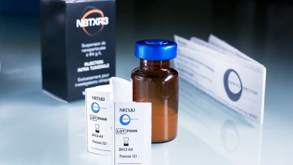 Flacons NBTXR3 Nanobiotix