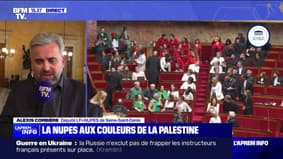 Députés habillés aux couleurs de la Palestine: "Nous voulions réaffirmer que la France doit reconnaître l'État palestinien", déclare Alexis Corbière (LFI-Nupes)