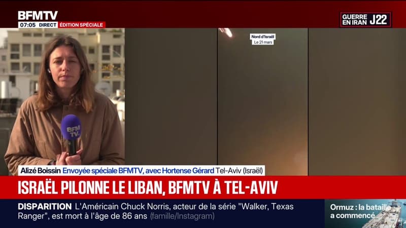 L'armée israélienne dit frapper des cibles du Hezbollah à Beyrouth