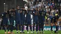 Les joueurs de l'équipe de France après la défaite en finale de la Coupe du monde