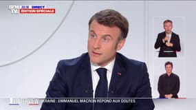Emmanuel Macron: "Vous avez un régime au Kremlin qui s'est profondément durci" 