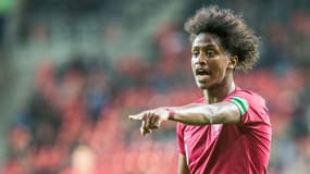 Yusuf Abdurisag avec le Qatar, en Pologne le 30 mai 2019