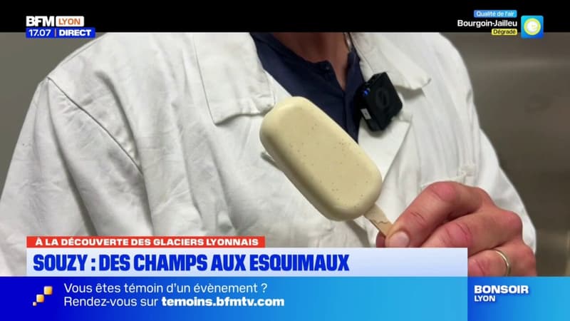 Découverte des glaciers lyonnais: Souzy, des champs aux esquimaux