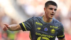 Matias Fernandez-Pardo lors d'un match entre Nice et Lille, le 10 novembre 2024.