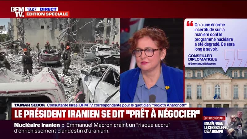 Story 3 : Le président iranien se dit "prêt à négocier" - 24/06