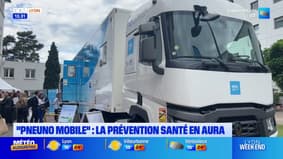 La région Auvergne-Rhône-Alpes inaugure sa "pneumobile"
