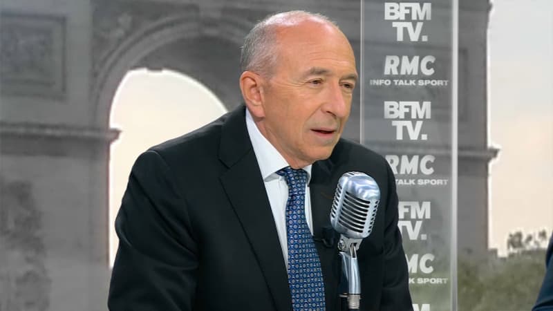 Gérard Collomb vendredi sur BFMTV