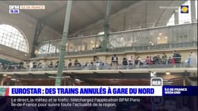 Eurostar: des trains annulés à Gare du nord