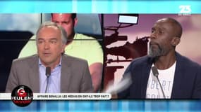 Affaire Benalla : ça chauffe entre David Dickens et Olivier Truchot. "Trouve-moi un journal qui a publié une fake-news ! "