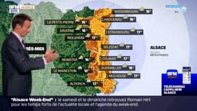 Météo Alsace: journée mitigée, quelques averses localement