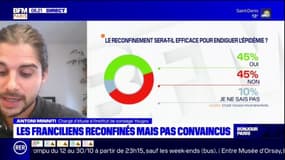 Reconfinement: 45% des Franciliens pensent que les récentes mesures ne seront pas efficaces