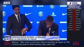Neymar : "Le Paris Saint-Germain est magique"