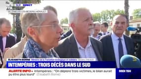 Villeneuve-les-Béziers: Elisabeth Borne "a lancé une procédure accélérée pour la reconnaissance de l'état de catastrophe naturelle"