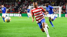 Luis Suarez avec le Grenade CF, à Grenade le 21 août 2021