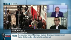 "Il s'avance pour neutraliser le scooter en tirant dans la roue arrière, et c'est a ce moment là que le passager se retourne et le braque avec le fusil à pompe"