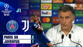 PSG 2-1 Juventus : Galtier "très satisfait" de Mbappé et de l'animation offensive