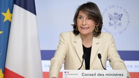 Amélie Oudéa-Castéra, à Paris le 26 juin 2024