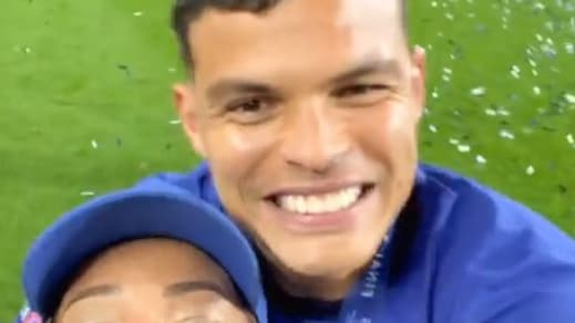 Belle Silva et Thiago Silva, à Porto le 29 mai 2021