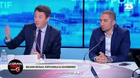 Laurent Wauquiez: "Son projet c'est lui-même", assure Benjamin Griveaux