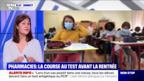 Covid-19: tous les élèves devront faire un test antigénique ou PCR si un cas positif est détecté dans leur classe, annonce Jean-Michel Blanquer
