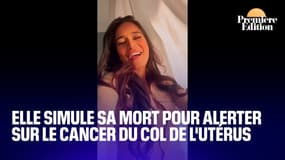 Une influenceuse indienne simule sa mort pour sensibiliser au cancer du col de l'utérus